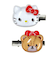 サンリオ ハローキティ ぷっくりったいヘアクリップ 2P sanrio