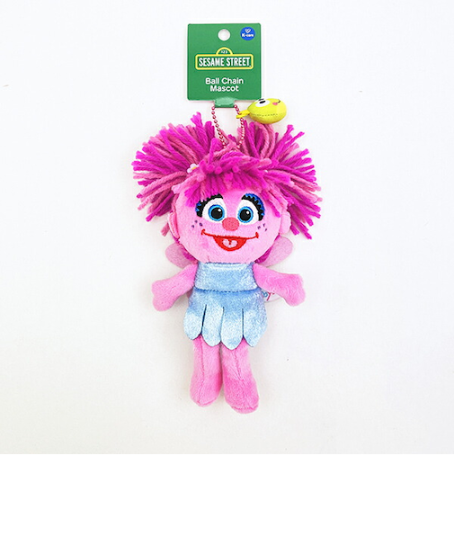 セサミストリート アビー ボールチェーンマスコット ぬいぐるみ(S)