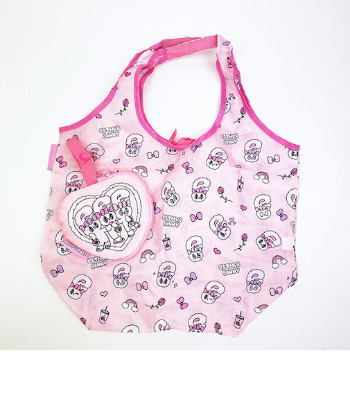 エスターバニー (Esther Bunny) ポーチ付きショッピングエコバッグ