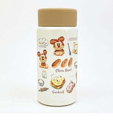 ディズニー Nuiパン 八角形ステンレスボトル 水筒 ランチ Disney