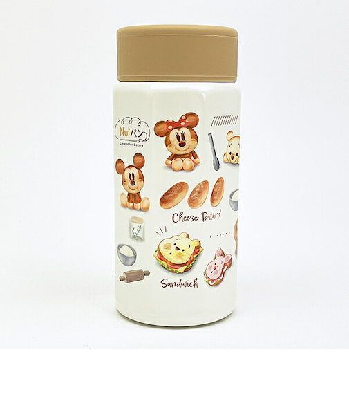 ディズニー Nuiパン 八角形ステンレスボトル 水筒 ランチ Disney