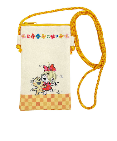 水森亜土 スマホショルダー ミータン