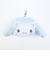 サンリオ シナモロール ファイスリールパスケース ふわふわケープ ブルー シナモン sanrio