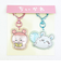 ちいかわ 古本屋×モモンガ ぷっくりったいペアーキーホルダー