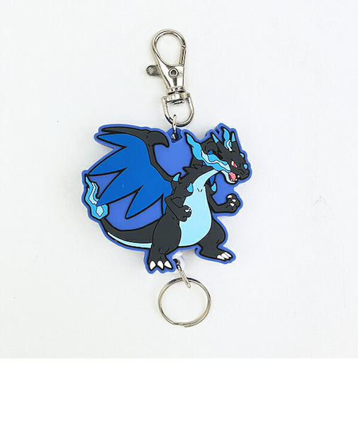 ポケットモンスター メガリザードンX ラバーリールキーホルダー ポケモン