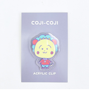 コジコジ アクリルクリップ グレー 文具