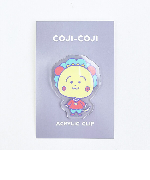 コジコジ アクリルクリップ グレー 文具
