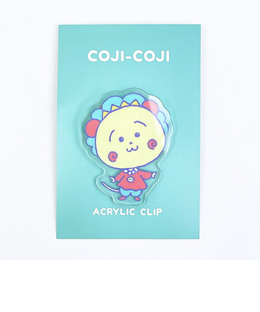 コジコジ アクリルクリップ グリーン 文具