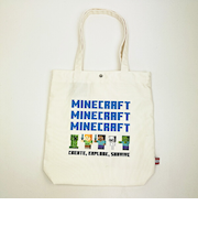マインクラフト トートバッグ クリーム