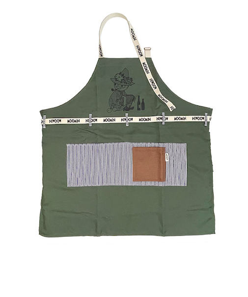 ムーミン スナフキン エプロン キッチン アパレル MOOMIN