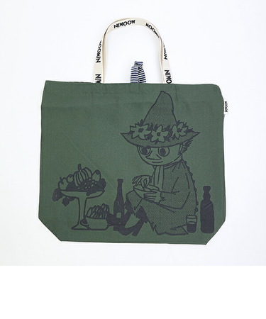 ムーミン スナフキン ポータブルトートバッグ エコバッグ MOOMIN