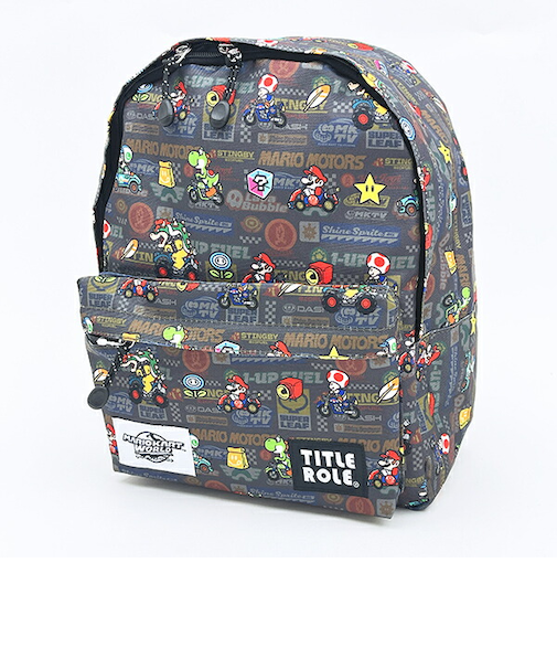 スーパーマリオ マリオカート ワールド KIDSデイパック （ブラック） リュック キッズ 任天堂