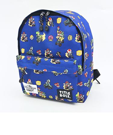 スーパーマリオ マリオカート ワールド KIDSデイパック （ネイビー） リュック キッズ 任天堂