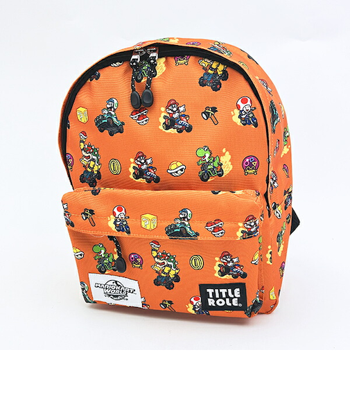 スーパーマリオ マリオカート ワールド KIDSデイパック (オレンジ) リュック キッズ 任天堂