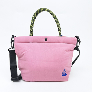 ムーミン リトルミイ Jocomomola ロープハンドル付ショルダーバッグ ピンク MOOMIN