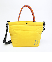 ムーミン ニョロニョロ Jocomomola ロープハンドル付ショルダーバッグ イエロー MOOMIN