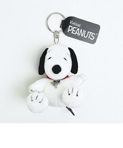 スヌーピー 『R』 座り イニシャルマスコット ぬいぐるみ SNOOPY