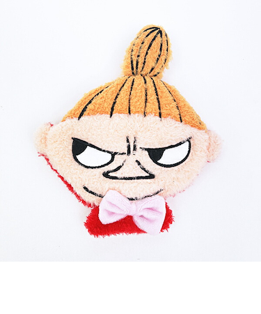 ムーミン リトルミイ ダイカットポーチ フェイス MOOMIN