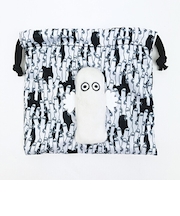 ムーミン ニョロニョロ ボアボディ巾着 MOOMIN