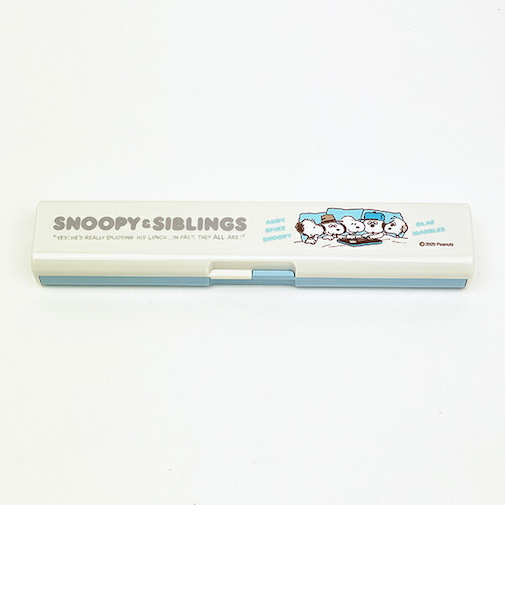 スヌーピー ピーナッツ カチャカチャ鳴らない箸＆スプーンセット ランチ 日本製 SNOOPY