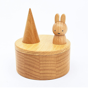 ミッフィー miffy ウッドリングホルダー アクセサリーケース