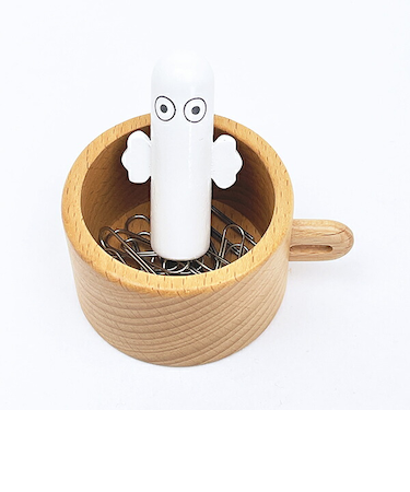 ムーミン ニョロニョロ ウッドクリップホルダー 文具 MOOMIN