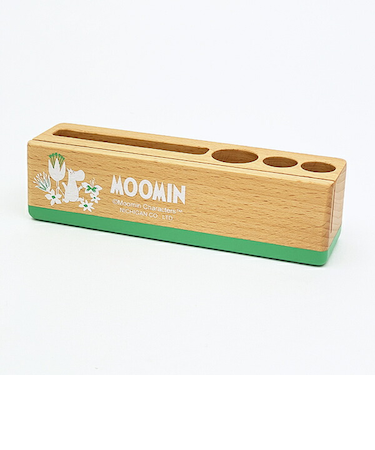 ムーミン ウッドデスクスタンド ペンスタンド 文具 MOOMIN
