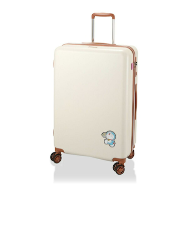 ドラえもん スーツケース キャリーケース 77L ベージュ