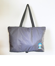 ドラえもん 折りたたみボストンバッグ (S) グレー