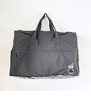 ムーミン リトルミイ 折りたたみボストンバッグ(M) モノトーン MOOMIN