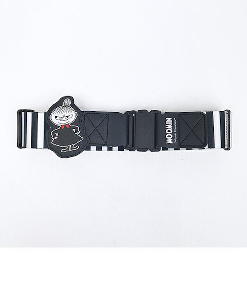 ムーミン リトルミイ スーツケースベルト モノトーン MOOMIN
