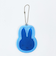 ミッフィー miffy リフレクターラバーキーホルダー フェイス ブルー