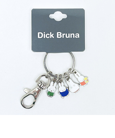 ミッフィー miffy 4連タイニーチャーム キーホルダー