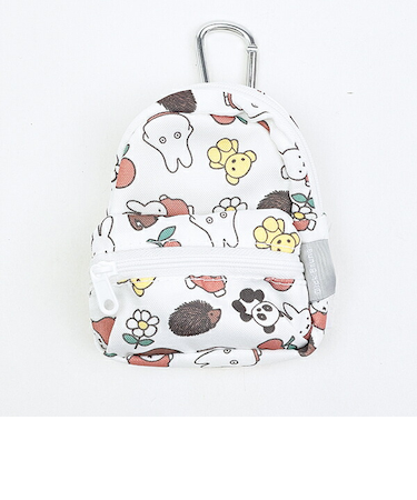 ミッフィー miffy リュック型ポーチ ホワイト ぬい活