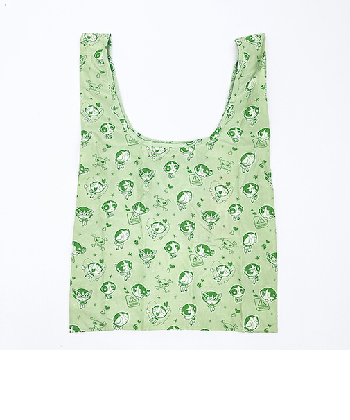 パワーパフガールズ バターカップ エコバッグ グリーン パワパフ