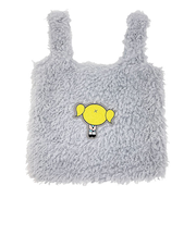 パワーパフガールズ バブルス ふわふわトートバッグ サックス パワパフ