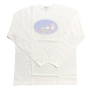 サンリオ キキララ ロングTシャツ(星空レトロ) ホワイト 長袖 アパレル Sanrio