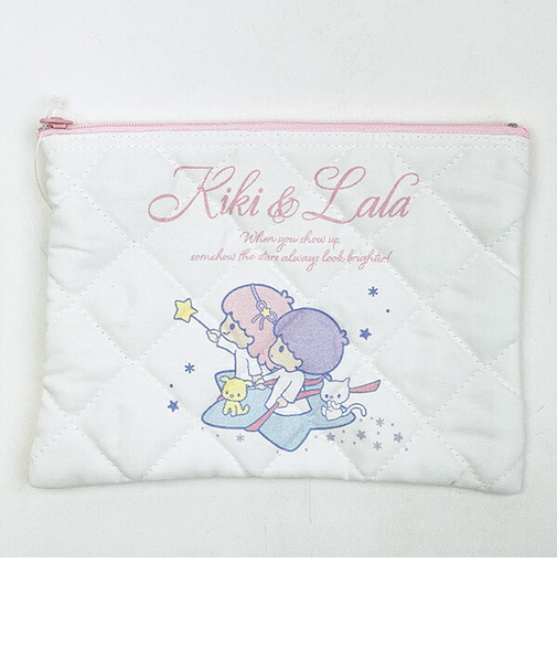 サンリオ キキララ キルティングポーチ(星空レトロ) 日本製 Sanrio