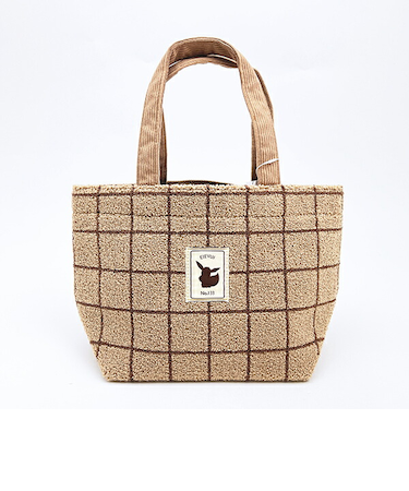 ポケットモンスター イーブイ ミニトートバッグ もこもこサガラ ランチ ポケモン