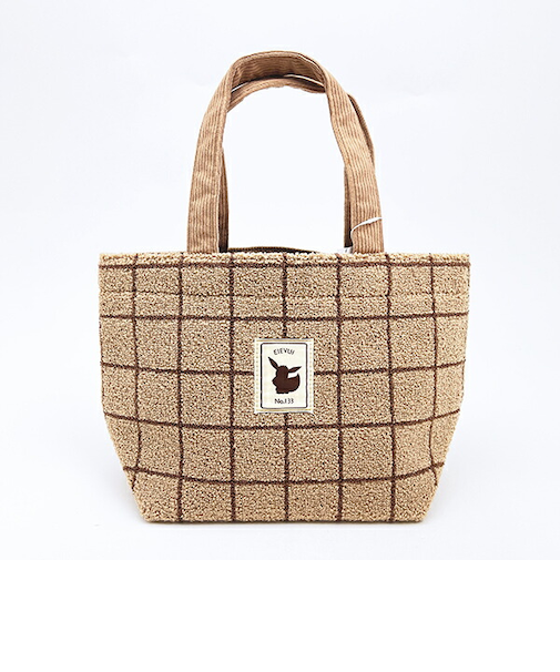 ポケットモンスター イーブイ ミニトートバッグ もこもこサガラ ランチ ポケモン