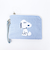 スヌーピー デイリーパスケース ぬいぐるみ ブルー 定期入れ SNOOPY