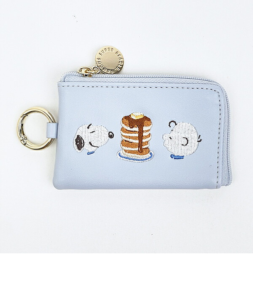 スヌーピー スマートキーケース スウィーツスウィーツ ブルー 定期入れ SNOOPY