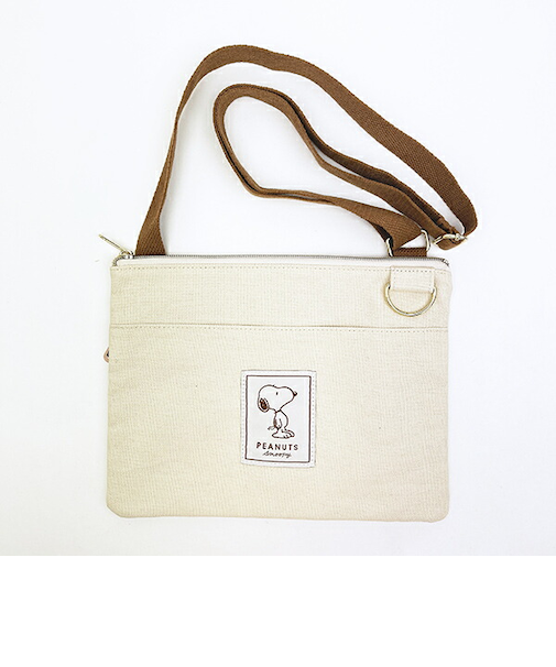 スヌーピー ショルダーバッグ アイボリー SNOOPY