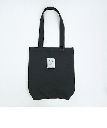 スヌーピー トートバッグ ブラック SMACK SNOOPY