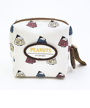 スヌーピー カラビナ付きミニポーチ (ほっこり) チラシ SNOOPY