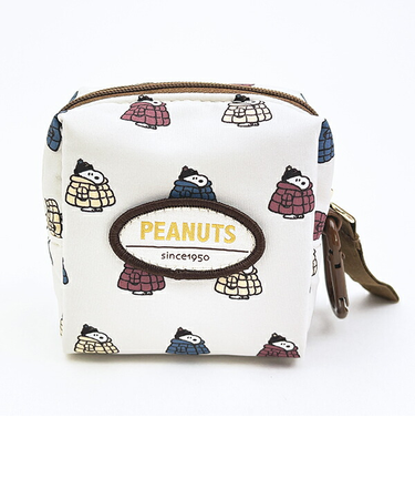 スヌーピー カラビナ付きミニポーチ (ほっこり) チラシ SNOOPY