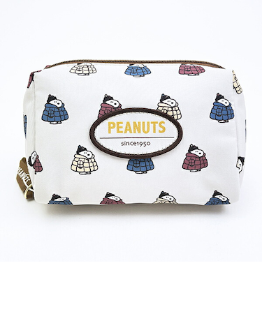 スヌーピー スクエアポーチ (ほっこり) チラシ SNOOPY