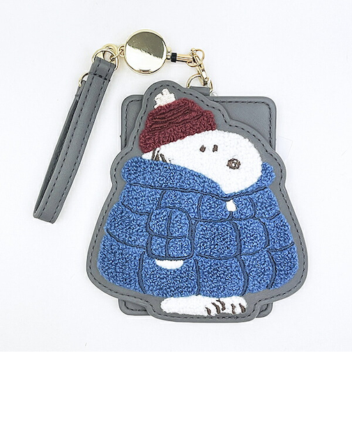 スヌーピー ダイカットパスケース (ほっこり) 定期入れ SNOOPY