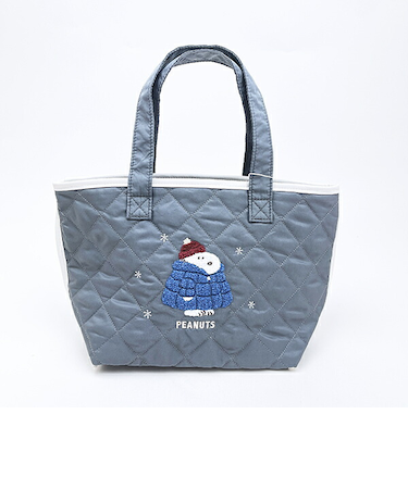 スヌーピー トートバッグ (ほっこり) ワンポイント SNOOPY