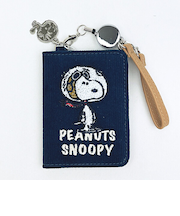 スヌーピー サガラオープンパスケース (アストロ) 定期入れ SNOOPY